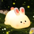 Big Face Rabbit Night Light for Kids Cute Lamp